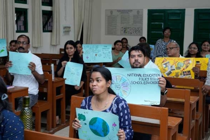 SHIKSHA SAPTAH, Day 1- TLM DAY-TEACHING LEARNING MATERIAL DAY