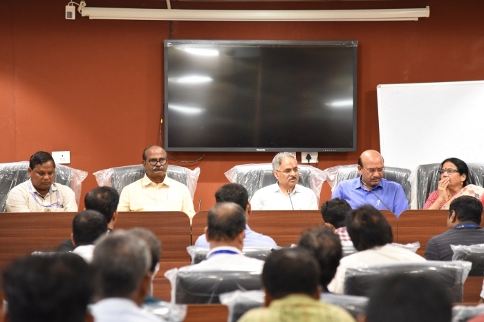Director's Interaction with Teaching & Non Teaching Staffs of RIE & D.M.School