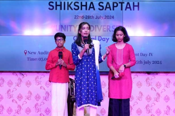 SHIKSHA SAPTAH, DAY 4- CULTURAL DAY [UNITY IN DIVERSITY]