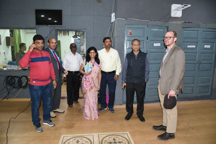 Visit of delegates from USA