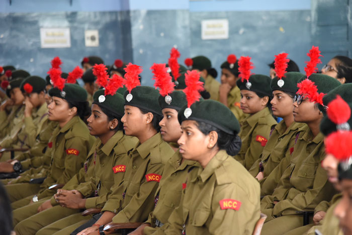 Opening Ceremony of Senior Division Girls Army Wing,NCC